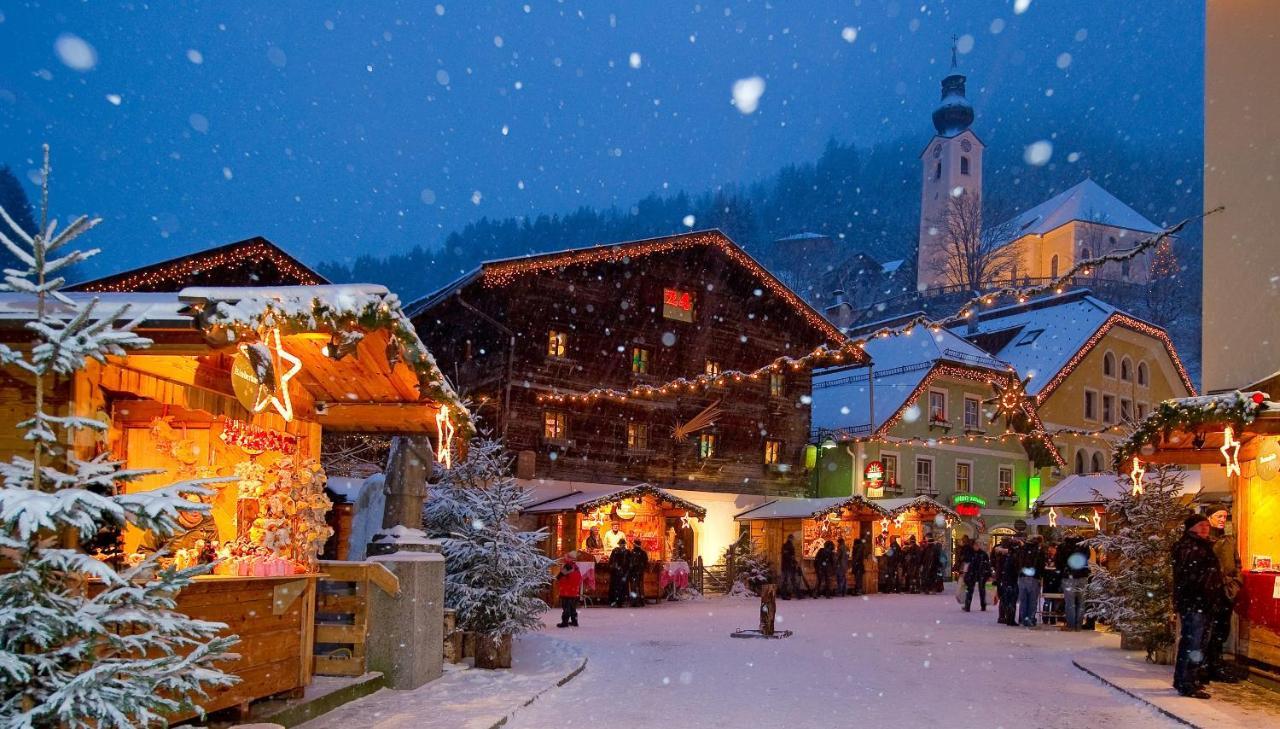 Naturhotel Huettenwirt Im Grossarltal Hüttschlag Esterno foto