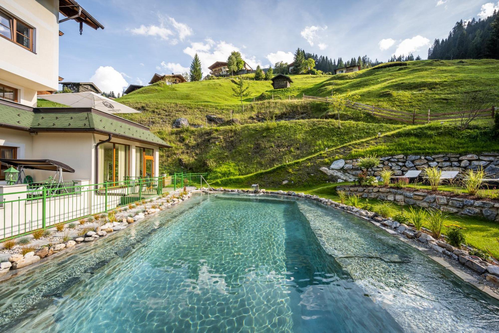 Naturhotel Huettenwirt Im Grossarltal Hüttschlag Esterno foto