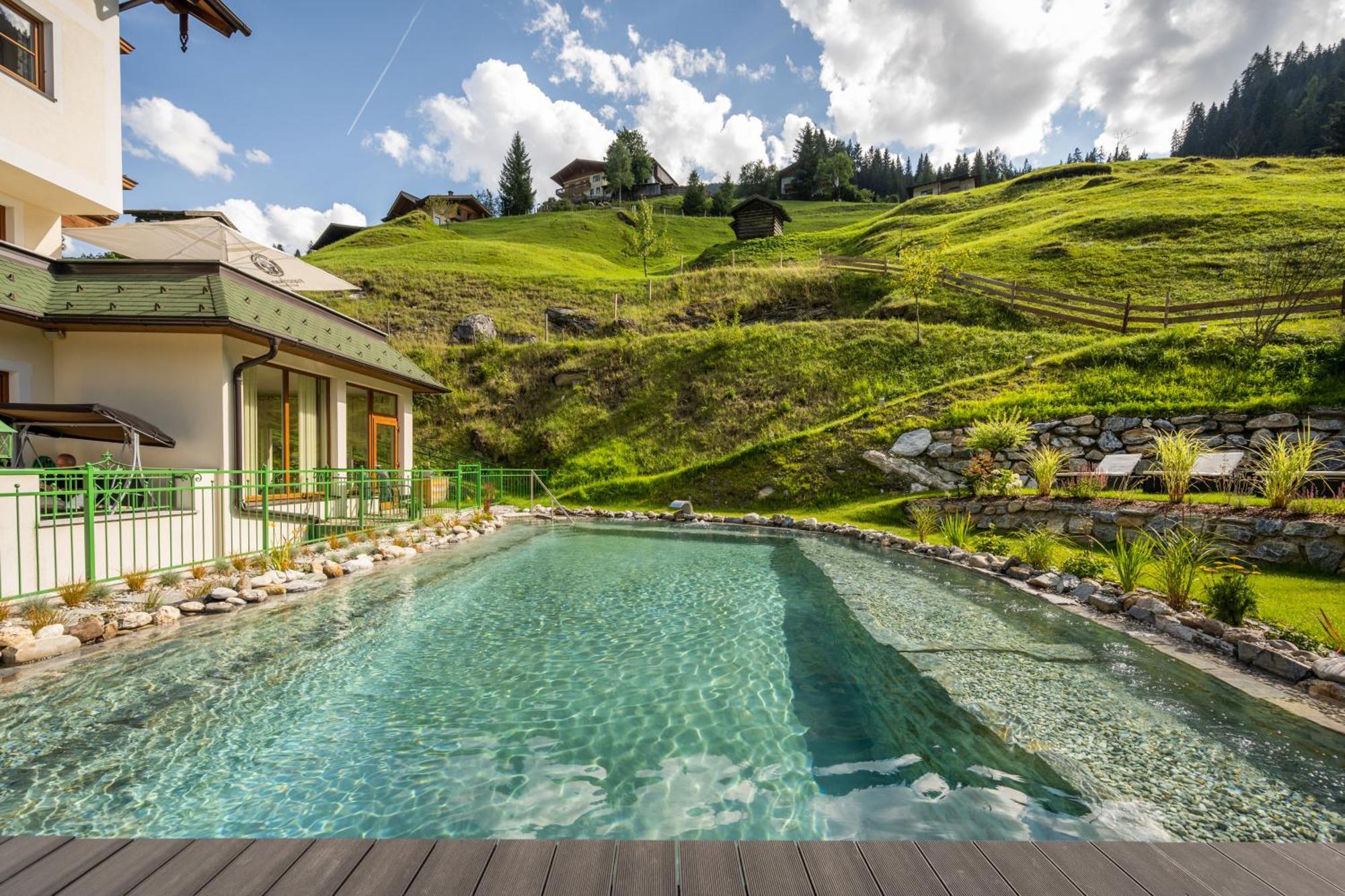 Naturhotel Huettenwirt Im Grossarltal Hüttschlag Esterno foto