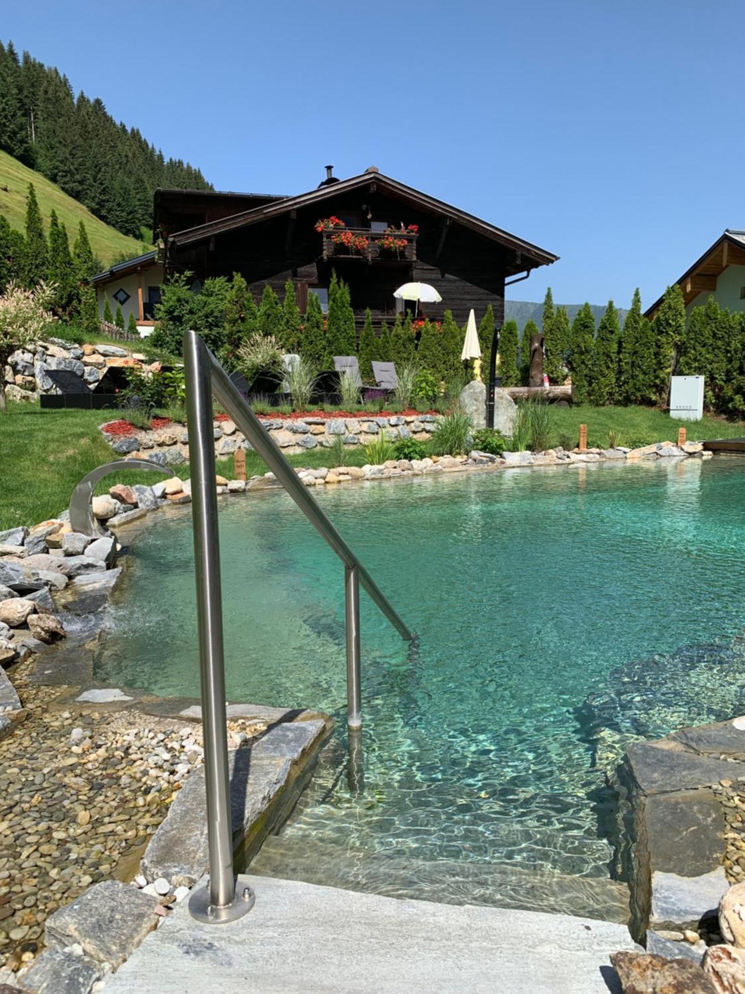 Naturhotel Huettenwirt Im Grossarltal Hüttschlag Esterno foto