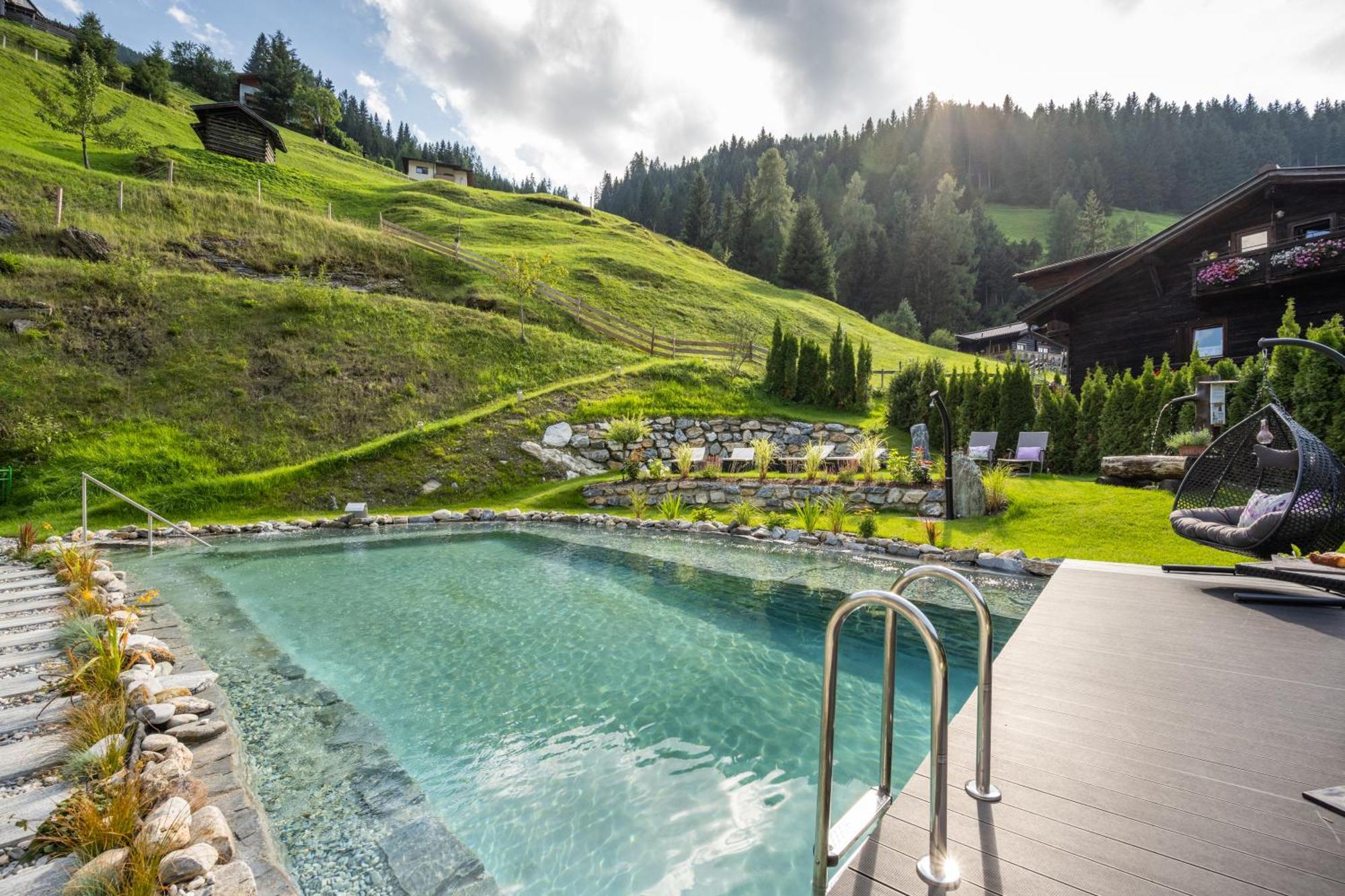 Naturhotel Huettenwirt Im Grossarltal Hüttschlag Esterno foto