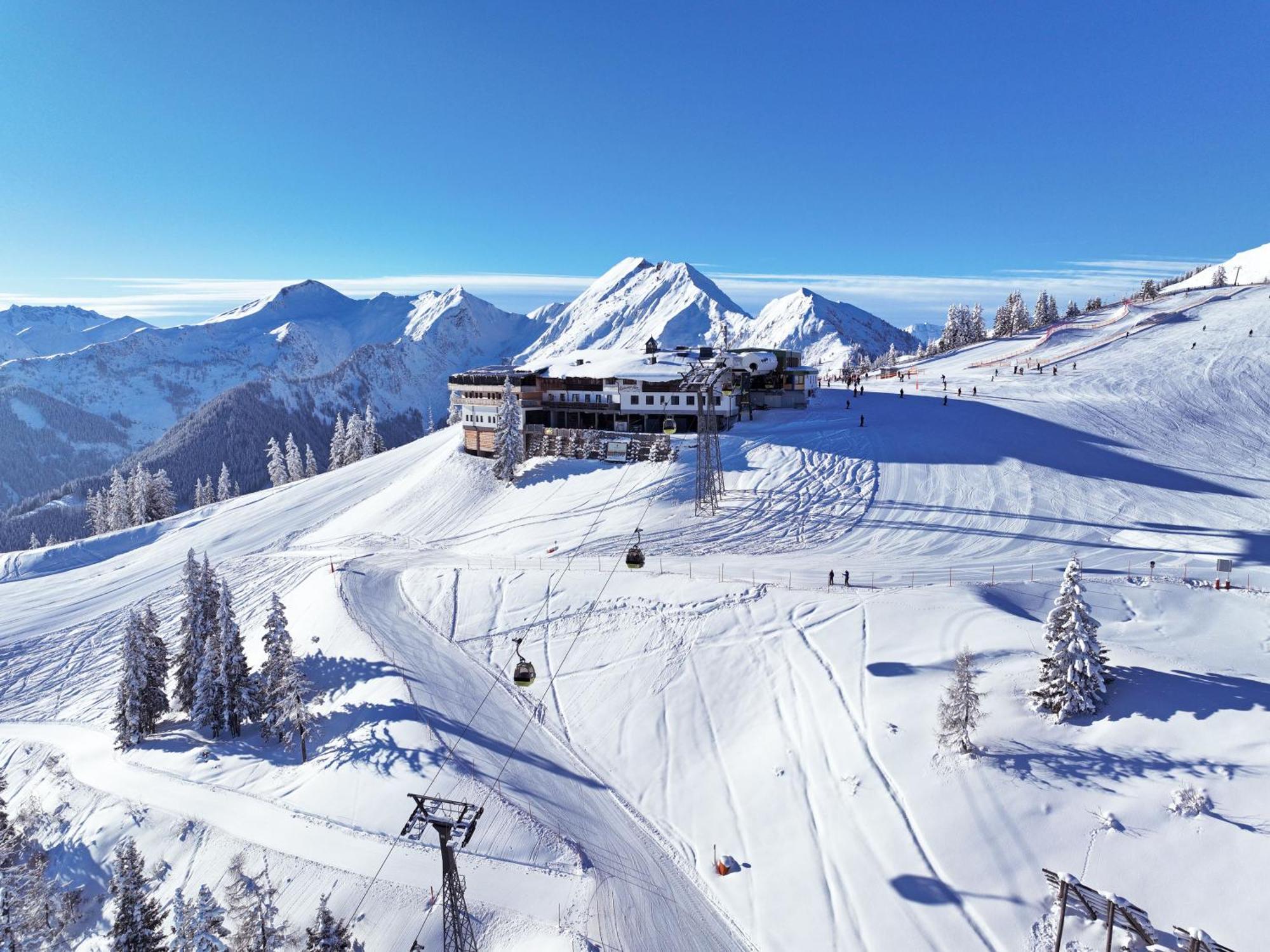 Naturhotel Huettenwirt Im Grossarltal Hüttschlag Esterno foto